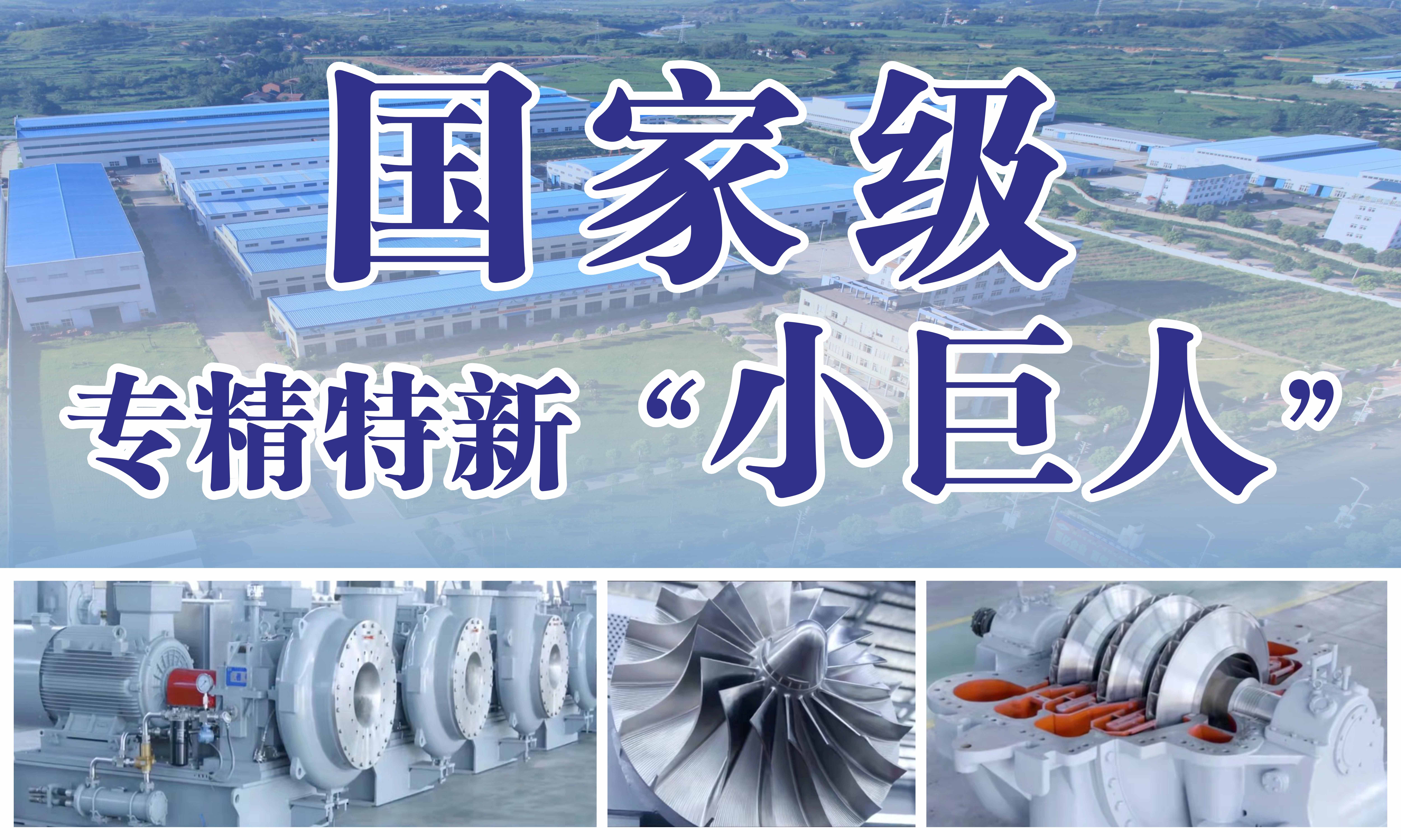 三峰透平榮獲國(guó)家工信部第二批專精特新“小巨人”稱號(hào)